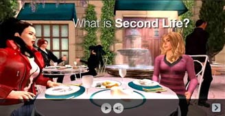 Second Life - trojrozměrný virtuální svět
